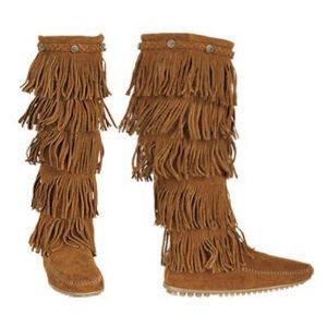 Minnetonka Fringe Boots